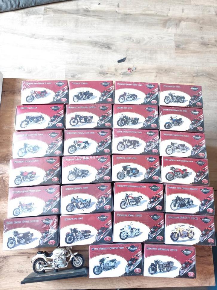 Atlas Collectie Klassieke Motorfietsen, Hobby en Vrije tijd, Modelbouw | Auto's en Voertuigen, Nieuw, Overige typen, 1:32 tot 1:50