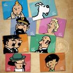 KUIFJE Tintin Set 8 AnsichtKaarten Briefkaarten, Ophalen of Verzenden, Kuifje, Nieuw, Beeldje of Figuurtje