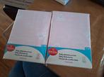 2x nieuwe dekbed overtrekjes 100x135, Jongetje of Meisje, Wit, Dekbedovertrek, Nieuw