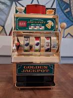 Vintage Gokkast - Golden Jackpot, Overige munten, Ophalen of Verzenden, Gebruikt