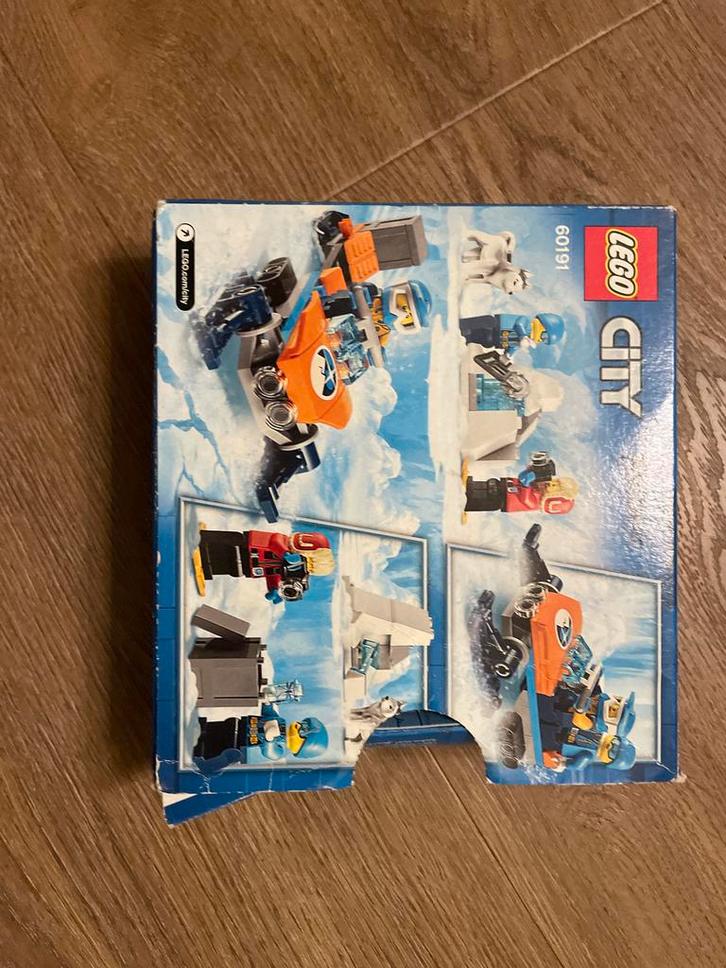 Lego City 60191 Arktische expeditie sneeuwscooter, Kinderen en Baby's, Speelgoed | Duplo en Lego, Gebruikt, Lego, Complete set