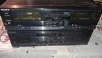 2 Sony  dubbele cassettedecks, Ophalen of Verzenden, Dubbel, Sony, Auto-reverse