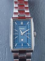 Fossil FS4768 Truman Blauw Staal, Blauw, Fossil, Ophalen of Verzenden, Zo goed als nieuw