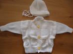 BABY VESTJE EN MUTSJE MAAT 50, Kinderen en Baby's, Babykleding | Maat 50, Ophalen of Verzenden, Nieuw, Jongetje of Meisje, Setje