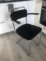 Stoel Gispen, Ophalen, Gebruikt, Blauw, Eén