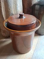 Bruine aardewerk pot 10 liter (nieuw), Ophalen, Nieuw, Overige materialen, Pot, Bus of Blik