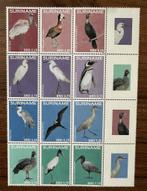 Suriname postzegels Vogels 2016 Postfris, Ophalen of Verzenden, Postfris