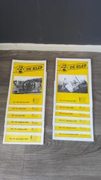 Te koop verschillende jaartallen de klep trekker folders, Verzenden, 1980 tot heden, Tijdschrift