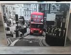 Schilderij bus - Londen - Ikea, 125 cm of meer, Ophalen of Verzenden, Zo goed als nieuw, Schilderij