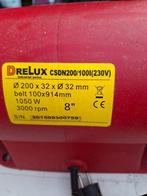 Zware werkbankslijper, Doe-het-zelf en Verbouw, Gereedschap | Slijpmachines, Ophalen, Zo goed als nieuw, 1000 watt of meer, Werkbankslijpmachine