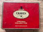 Oud Craven A Sigaretten blik, Verzamelen, Ophalen of Verzenden, Gebruikt, Overige, Overige merken