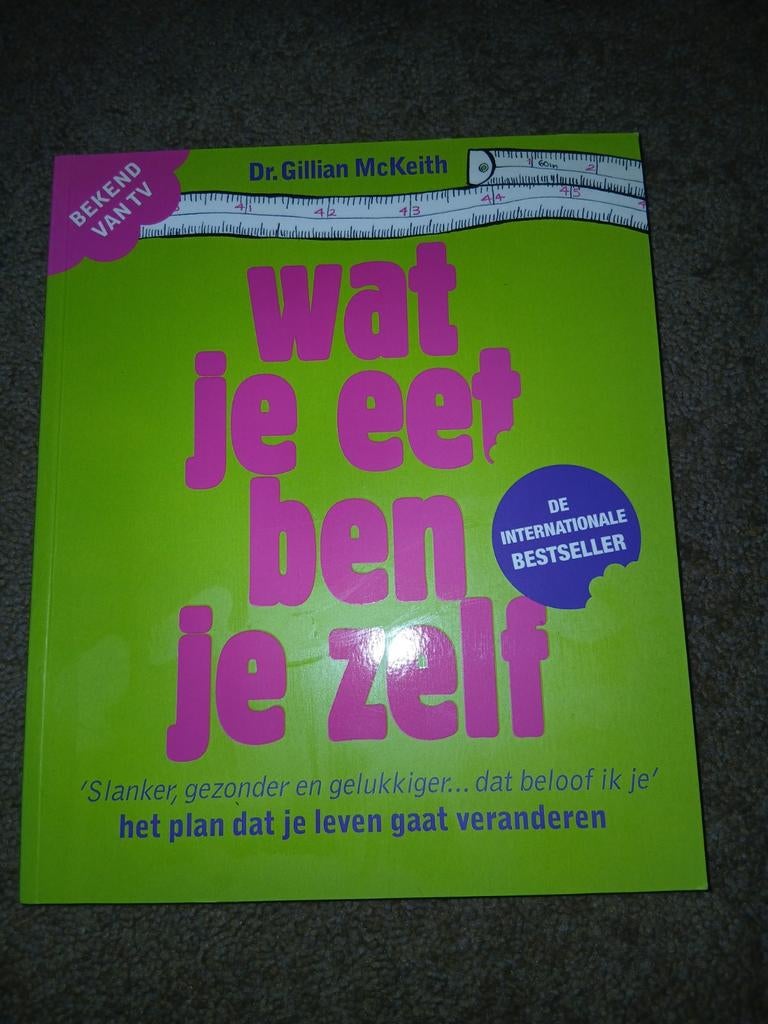 G. MacKeith - Wat je eet ben je zelf, Boeken, Dieet en Voeding, Nieuw, Ophalen of Verzenden, G. MacKeith