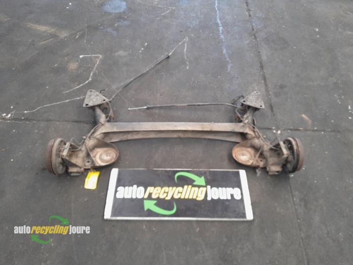 Achteras voorwielaandrijving van een Fiat Panda, Auto-onderdelen, Remmen en Aandrijving, Fiat, Gebruikt, 3 maanden garantie