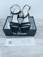 Nieuwe sandalen zwart  met glittertjes mt 42, Kleding | Dames, Ophalen of Verzenden, Zo goed als nieuw, Zwart, Sandalen of Muiltjes