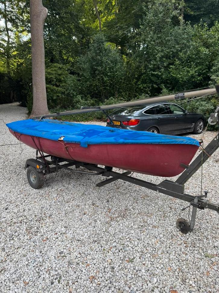 Compleet uitgeruste FJ met trailer, Watersport en Boten, Zeilen en Zeiltoebehoren, Zo goed als nieuw, Ophalen