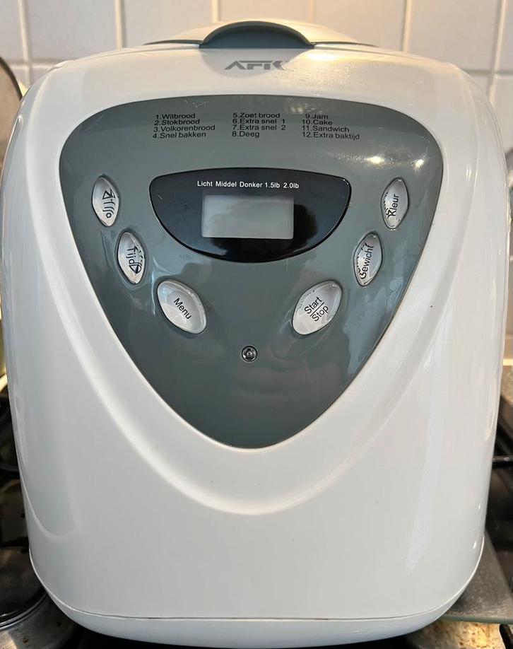 Supergoede broodbakmachine van AFK, Witgoed en Apparatuur, Broodbakmachines, Gebruikt, Met timer, Ophalen