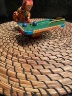 TPS Lucky monkey playing billiard pool windup 1950s, Verzamelen, Speelgoed, Ophalen of Verzenden, Zo goed als nieuw