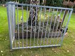 2 kennelpanelen, Dieren en Toebehoren, Hondenhokken, Ophalen, Zo goed als nieuw, 110 cm of meer, 100 cm of meer