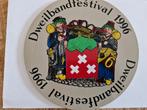 Schildje 1996 Dweilband festival Vastenavend Krabbegat, Ophalen of Verzenden, Gebruikt