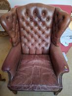Chersterfield Fauteuil, Ophalen, Gebruikt, Leer