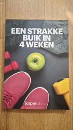 Jasper Alblas - Strakke buik in 4 weken, Boeken, Gezondheid, Dieet en Voeding, Ophalen of Verzenden, Zo goed als nieuw