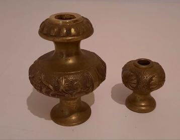 Bronzen giet ornamenten voor schemer- of staandelamp beschikbaar voor biedingen