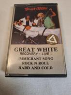 Cassettebandje  Great White - Recovery : Live !, Ophalen of Verzenden, Zo goed als nieuw, Pop, 1 bandje