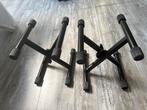Speaker standaards, Muziek en Instrumenten, Standaards, Ophalen, Zo goed als nieuw, Speaker