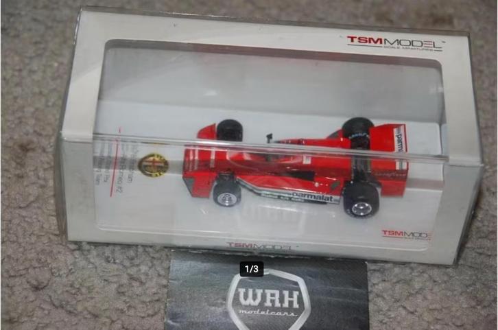 1:43 ALFA ROMEO F1 BRABHAM BT46 TSM MODELS WRH, Hobby en Vrije tijd, Modelauto's | 1:43, Zo goed als nieuw, Auto, Overige merken