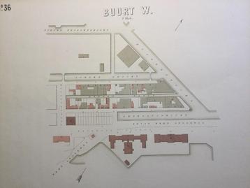 AMSTERDAM Centrum, Roeterstraat e.o., 1876. beschikbaar voor biedingen