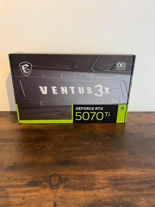 MSI GeForce RTX 5070 Ti, Computers en Software, Videokaarten, Nieuw, Nvidia, PCI, GDDR6, Ophalen of Verzenden