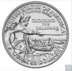 Amerika - 25 cent 2021 - Crossing the Delaware - Unc., Verzenden, Noord-Amerika, Losse munt