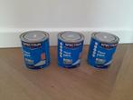 te koop 3 nieuwe Beton verf grijs per pot 750 ml, Ophalen, Nieuw, Verf, Grijs