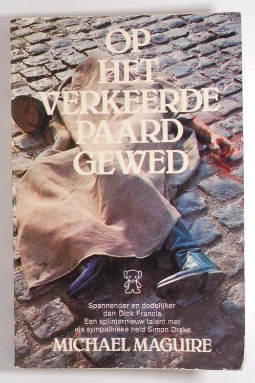 Op het verkeerde paard gewed - Michael Maguire, Boeken, Detectives, Gelezen, Verzenden