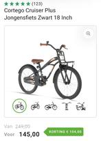 Spirit Cruiser Jongensfiets Plus Oranje 18 Inch, Fietsen en Brommers, Fietsen | Crossfietsen en BMX, Ophalen, Gebruikt, Aluminium