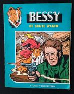 Bessy 47 - De Grijze Wagen (ongekleurd, oude strip uit 1966), Boeken, Eén stripboek, Ophalen of Verzenden, Gelezen, Studio Vandersteen