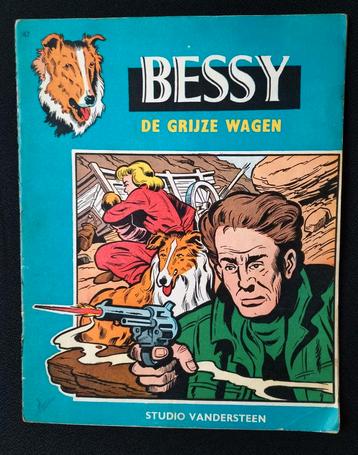 Bessy 47 - De Grijze Wagen (ongekleurd, oude strip uit 1966) beschikbaar voor biedingen