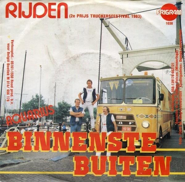 Vinylsingle binnenste buiten / aquarius gezocht, Ophalen of Verzenden, Zo goed als nieuw, Overige formaten, Levenslied of Smartlap