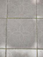 Tuintegels grijs 60x60 met motief - 30m2, Tuin en Terras, Tegels en Klinkers, Ophalen of Verzenden, Beton, Terrastegels