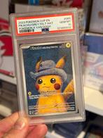 Pikachu Grey Felt Hat PSA 10 “Van Gogh”, Ophalen of Verzenden, Nieuw, Losse kaart