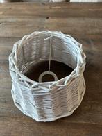 Rieten lampenkap wit, Ophalen, Gebruikt, Wit, Rond