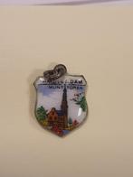 Emaille zilveren bedel 2, Ophalen of Verzenden, Gebruikt, Zilver, Overige merken