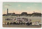 IJmuiden Strandgezicht circa 1910, Verzamelen, Ansichtkaarten | Nederland, Verzenden, Voor 1920, Gelopen, Noord-Holland