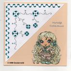 3D Kaart Hobbydots 8  Meisje, Ophalen of Verzenden, Nieuw, Kerst
