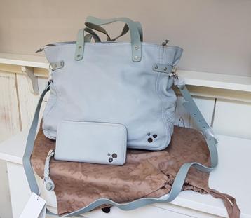 Noosa Amsterdam Wabi Sabi Stiched Shopper. Light Grey beschikbaar voor biedingen