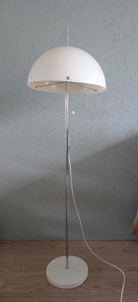 Vintage IKEA G8806 Vloerlamp – 1970s Mushroom, Huis en Inrichting, Lampen | Vloerlampen, Gebruikt, 150 tot 200 cm, Kunststof, Ophalen