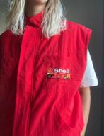 vintage ferari formule 1 shell bomber jas body warmer, Ophalen of Verzenden, Zo goed als nieuw, Formule 1