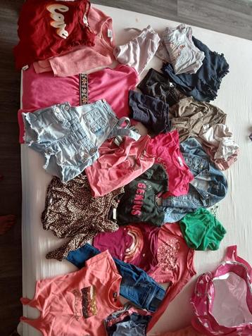 Kledingpakket meisje maat 92 - veel items! + winterjas  beschikbaar voor biedingen