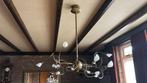 Design Hanglamp met glazen kapjes, Huis en Inrichting, Lampen | Hanglampen, Ophalen, Gebruikt, Glas, 75 cm of meer