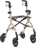 Binnen en buiten rollator met dienblad nieuw model 2025, Ophalen of Verzenden, Opvouwbaar, Nieuw